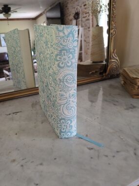KJV Notetaking Bible, Blue Floral by Holman Bible Holman Bible Staff (2015)